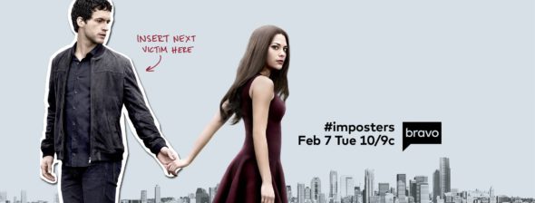 Imposters TV show on Bravo: ratings (cancel or season 2?)