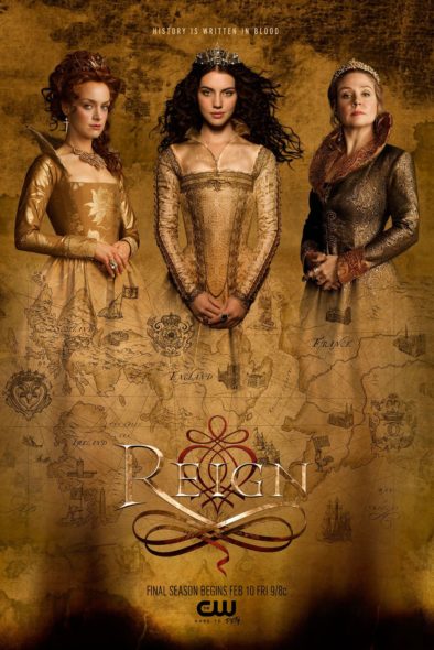 Reign TV show on The CW: canceled or season five? (release date)