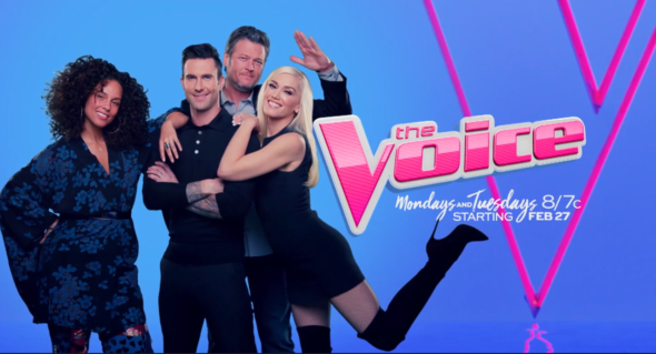 The Voice TV show on NBC: canceled or renewed?