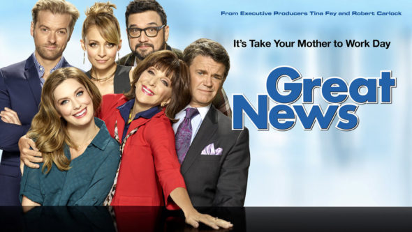 Great News TV Show on NBC: Season 1 Ratings (canceled or season 2 renewal?)