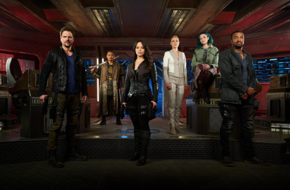 Dark Matter TV show on Syfy: season 3 ratings (canceled or season 4?)