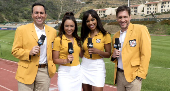 Battle of the Network Stars TV show on ABC: season one viewer voting