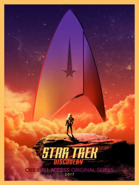 Star Trek: Discovery TV show on CBS All Access: season 1 key art (canceled or renewed?)