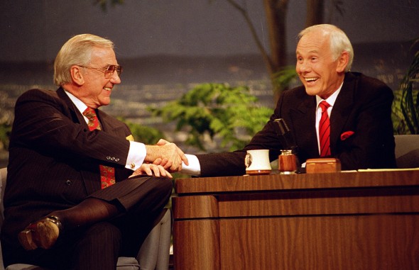 Image result for johnny carson hosts the last tonight show