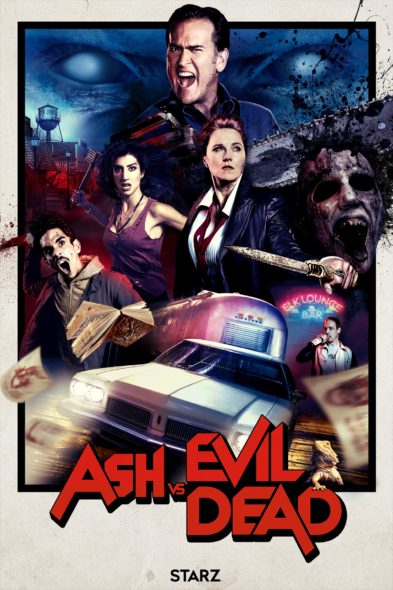 Ash Vs Evil Dead Starz Releases Banned Season Two Trailer Poster