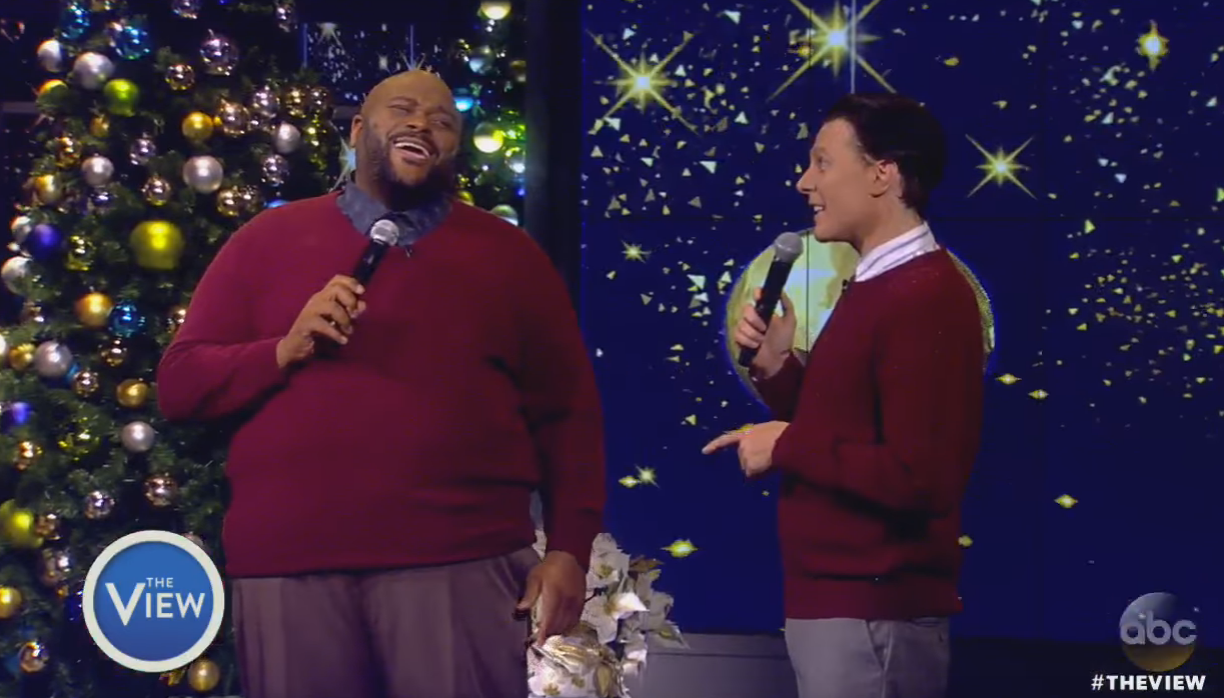 American Idol: Clay Aiken and Ruben Studdard Reunite on The View - canceled  + renewed TV shows