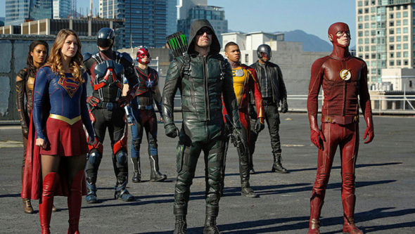 Arrow, Supergirl, The Flash, Legends of Tomorrow TV shows on The CW