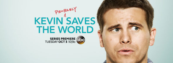 Kevin (Probably) Saves the World TV show on ABC: season 1 ratings (cancel renew season 2?)