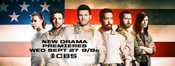 SEAL Team TV show on CBS: season 1 ratings (canceled or season 2 renewal?)