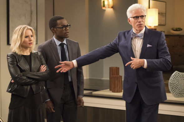 The Good Place TV show on NBC: canceled or season 3? (release date)