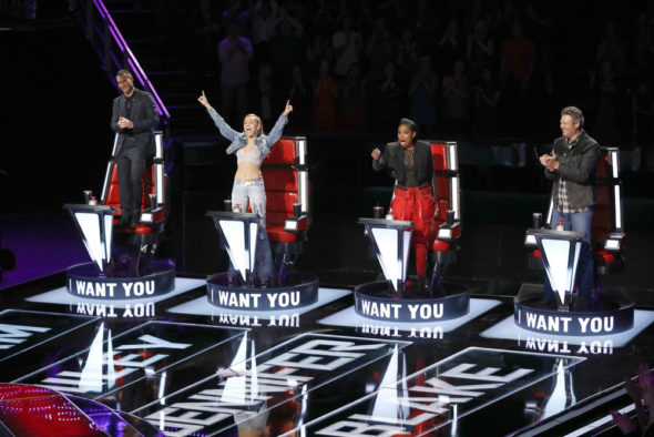 The Voice TV show on NBC: Season 13 Ratings (Tuesdays); canceled or season 14 renewal?