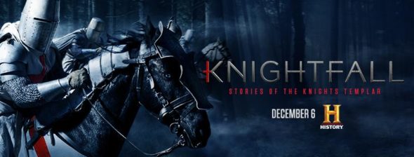 Knightfall TV show on History: season 1 ratings (cancel or renew season 2?)