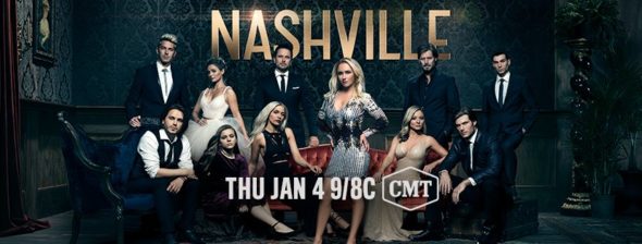 Ending: Nashville TV show on CMT: season 6 ratings (canceled, no season 7)