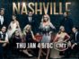 Ending: Nashville TV show on CMT: season 6 ratings (canceled, no season 7)