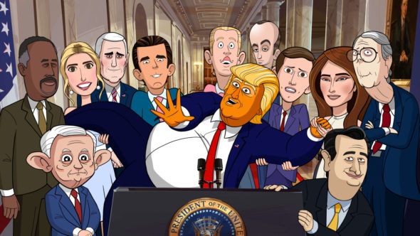 Our Cartoon President TV show on Showtime: canceled or season 2? (release date); Vulture Watch