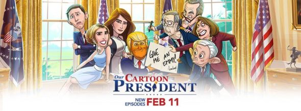 Our Cartoon President TV show on Showtime: season 1 ratings (cancel or renew season 2?)