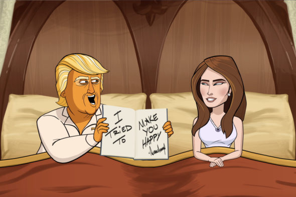 Our Cartoon President TV show on Showtime: season 1 viewer votes episode ratings (canceled or renewed season 2?)