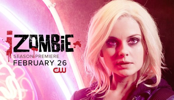 iZombie TV show on The CW: season 4 ratings (cancel or renew season 5?)