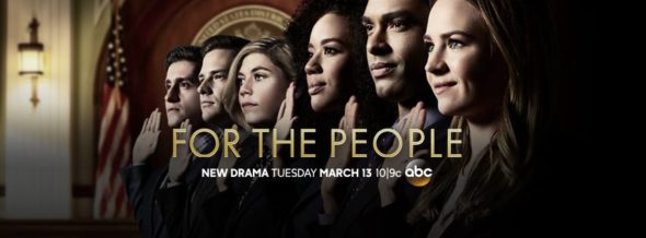 For the People TV show on ABC: season 1 ratings (canceled renewed season 2?)