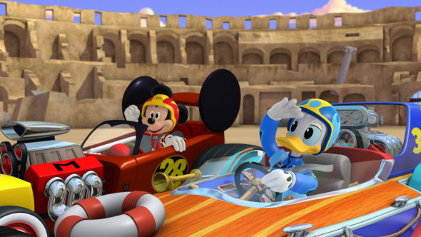 season three renewal; Mickey and the Roadster Racers TV show on Disney Junior: season 2 premiere date (canceled or renewed?)