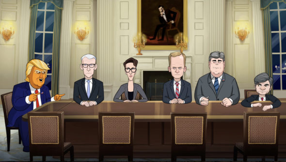 Our Cartoon President TV show on Showtime: canceled or renewed for season 2?