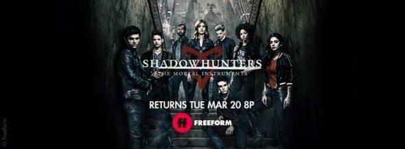 Shadowhunters TV show on Freeform: season 3 ratings (cancel or renew season 4?)