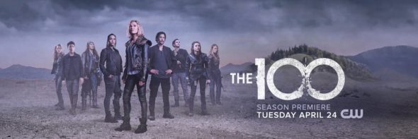 The 100 TV show on The CW: season 5 ratings (canceled renewed season 6?); The 100 season five key art poster