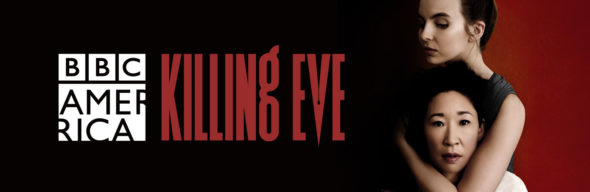 Killing Eve TV show on BBC America: season 1 ratings (cancel renew season 2?)