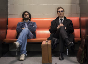 Patrick Melrose TV show on Showtime: canceled or renewed for another season?; PICTURED L-R: Prasanna Puwanarajah and Benedict Cumberbatch