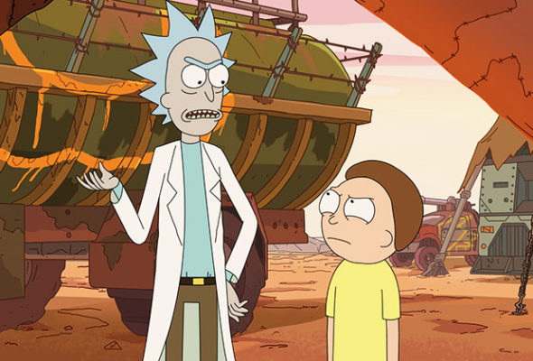 Rick and Morty TV show on Adult Swim: season 4 renewal