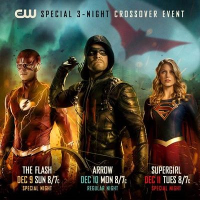 Arrow, The Flash, Supergirl TV shows on The CW