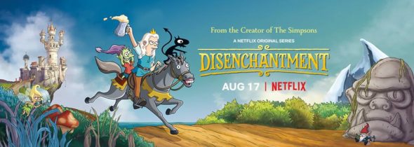 Disenchantment TV show on Netflix: season 1 viewer votes episode ratings (cancel or renew season 2?)