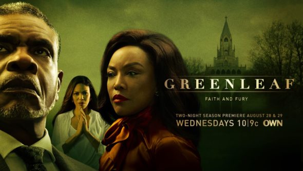 Greenleaf TV show on OWN: season 3 ratings (canceled or renewed season 4?)
