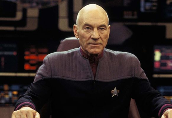 Patrick Stewart from Star Trek: The Next Generation