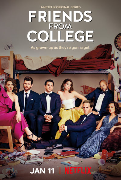 release date; Friends from College TV show on Netflix: season 2 premiere date (canceled or renewed?)