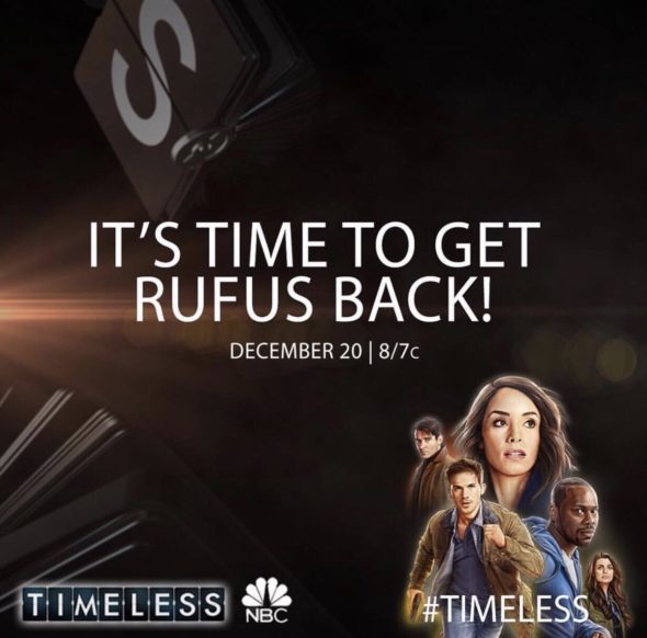 Timeless NBC Announces Premiere of TwoHour Series Finale canceled