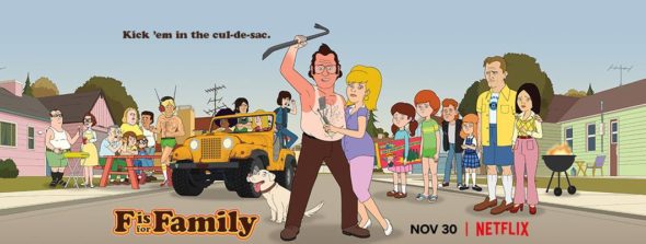 F Is for Family TV show on Netflix: season 3 viewer votes (cancel or renew season 4?)