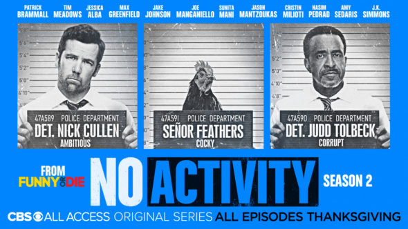 No Activity TV show on CBS All Access: season 2 viewer votes (cancel or renew season 3?)