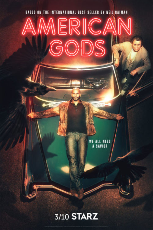 American Gods TV show on Starz: season 2 (canceled or renewed?)