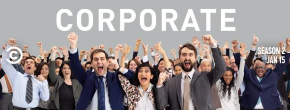 Corporate TV show on Comedy Central: season 2 ratings (canceled or renewed season 3?)