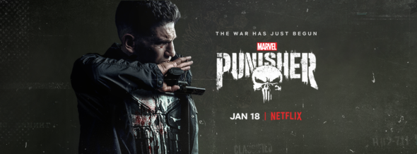 Marvel's The Punisher (Netflix) movie large poster.