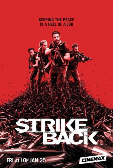 Strike Back TV show on Cinemax: season 7 viewer votes (cancel or renew season 8?)