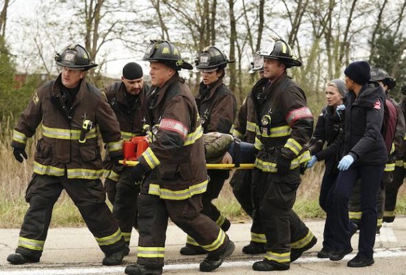 Chicago Fire TV show on NBC: season eight renewal