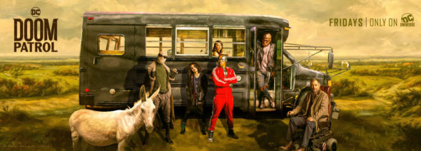 Doom Patrol TV show on DC Universe: season 1 viewer votes (cancel or renew season 2?)