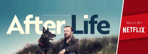 After Life TV show on Netflix: season 1 viewer votes (cancel or renew season 2?)