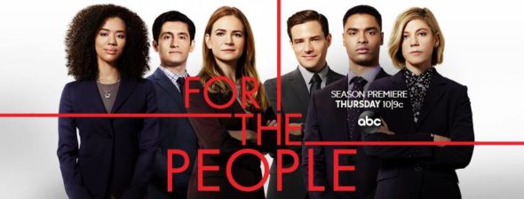 For the People TV show on ABC: season 2 ratings (canceled or renewed season 3?)