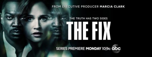 The Fix TV show on ABC: season one ratings (canceled or renewed season 2?)