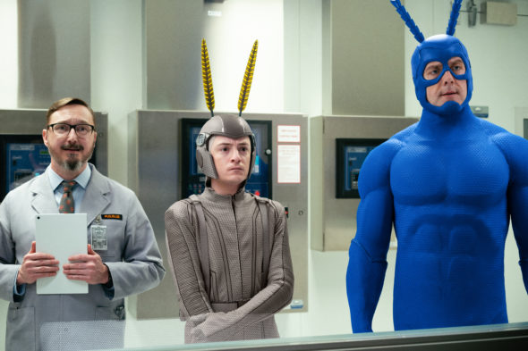 The Tick TV show on Amazon: canceled or season 3? (release date); Vulture Watch