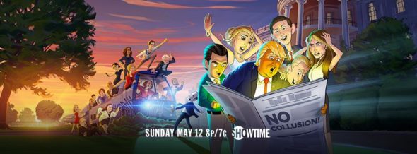 Our Cartoon President TV show on Showtime: season 2 ratings (canceled or renewed season 3?)