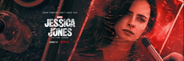 Marvel's Jessica Jones TV show on Netflix (canceled, no season 4)